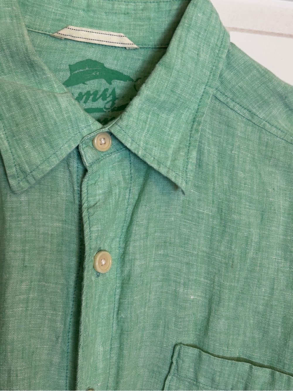 Tommy Bahama size M Men's Classic Linen Button-Up Bundle - Picture 12 of 14